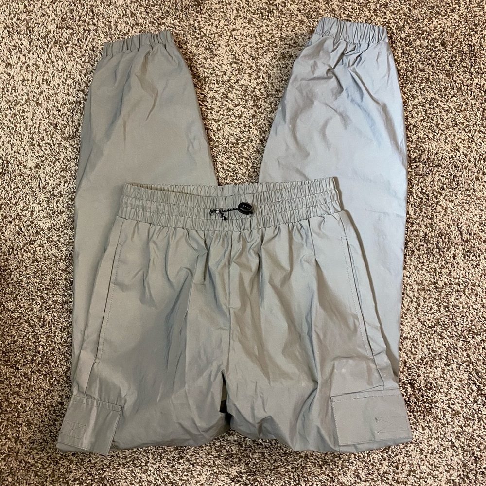 Reflective cargo pants